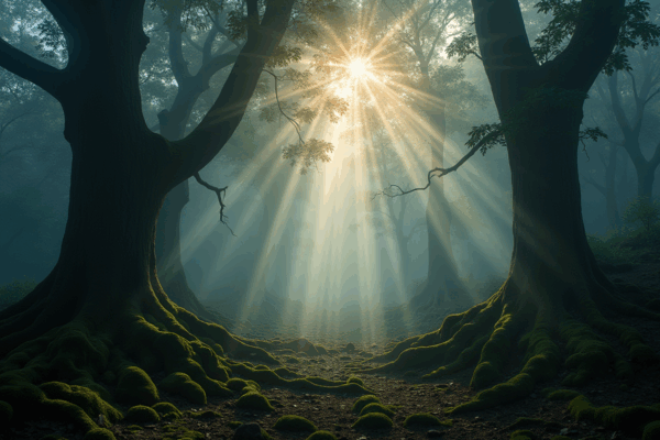Forêt mystérieuse : Des racines invisibles révèlent des secrets effroyables